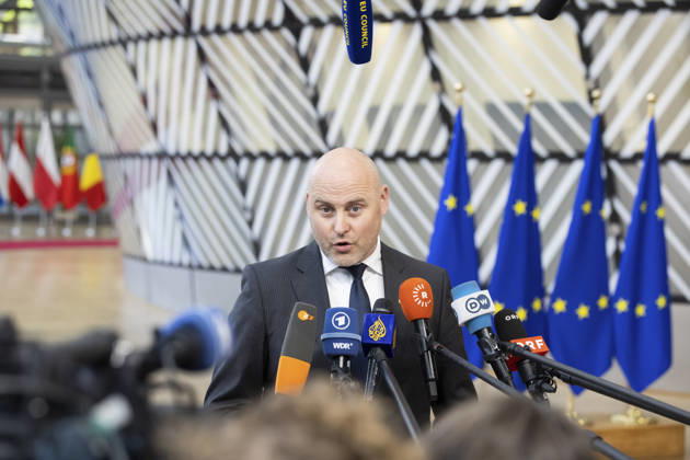 European Council Brussels, 18 06 2026 : European Council . Over a two-day summit, EU leaders will discuss key issues such as Europe s economic competitiveness, the EU s long-term budget, defence capabilities, Ukraine and the Middle East. Pix : Andris Kulbergs . Credit : Aurore Martignoni CC . Brussels Belgium  Copyright: xContentxCurationx AurorexMartignonix xCCx