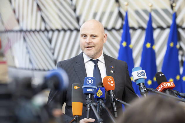 European Council Brussels, 18 06 2026 : European Council . Over a two-day summit, EU leaders will discuss key issues such as Europe s economic competitiveness, the EU s long-term budget, defence capabilities, Ukraine and the Middle East. Pix : Andris Kulbergs . Credit : Aurore Martignoni CC . Brussels Belgium  Copyright: xContentxCurationx AurorexMartignonix xCCx