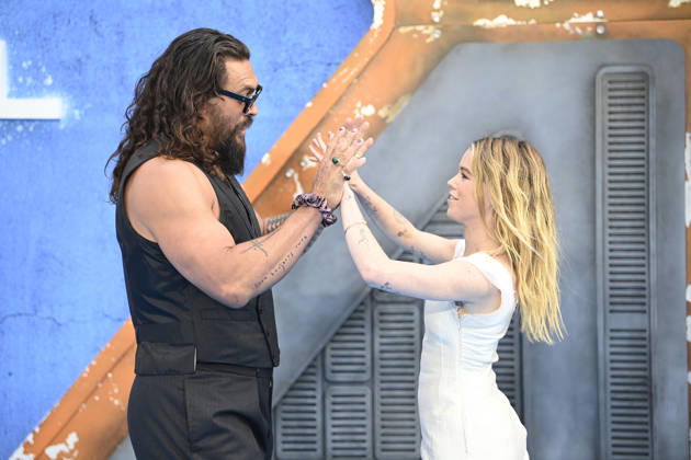 Entertainment Bilder des Tages Supergirl UK Sneak Peek Fan Event, Cineworld Leicester Square, London, UK, 18 June 2026. Jason Momoa and Milly Alcock at Supergirl UK Sneak Peek Fan Event, Cineworld Leicester Square, London, UK, 18 June 2026., Credit:Justin Ng Avalon United Kingdom, London Copyright: xJustinxNgx xAvalonx 1111070608