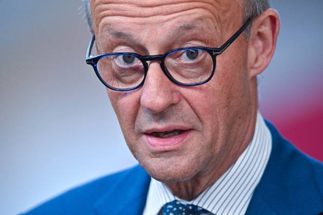 BRUSSELS - German Chancellor Friedrich Merz arrives for the first day of the European Council. The leaders of the EU countries are meeting to discuss, among other things, Ukraine and the Middle East. JONAS ROOSENS ANP netherlands out - belgium out  Copyright: xx x561368496x originalFilename: 561368496.jpg