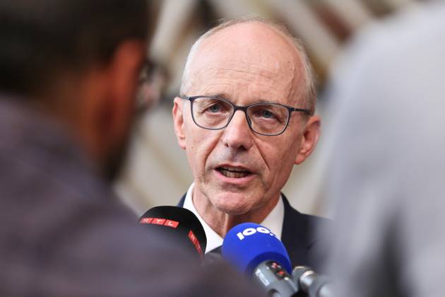 Brussels, Belgium, June 18, 2026, European Union Building, EU Summit, Luc Frieden, Prime Minister of Luxembourg,detected_source_language Copyright: xdtsxNachrichtenagenturx dts_123978