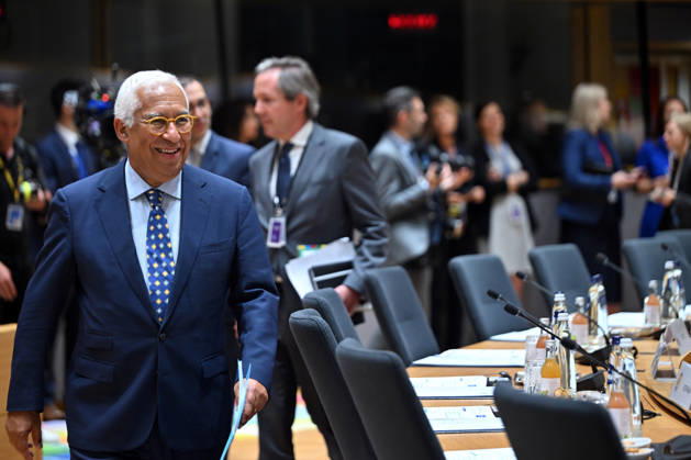 EU Leaders Summit in Brussels BRUSSELS, BELGIUM - JUNE 18: President of the European Council Antonio Costa attends the EU Leaders Summit to discuss support for Ukraine, competitiveness, trade relations with China, the EU budget, and developments in the Middle East in Brussels, Belgium on June 18, 2026. Dursun Aydemir Anadolu Brussels Belgium. Editorial use only. Please get in touch for any other usage.  Copyright: x2026xAnadoluxDursunxAydemirx