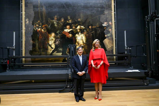 18-06-2026 Amsterdam Queen Maxima and Emperor Naruhito of Japan visited the Rijksmuseum in Amsterdam on the 2nd day of the 3 day statevisit to the Netherlands. Â  Copyright: xPPEx