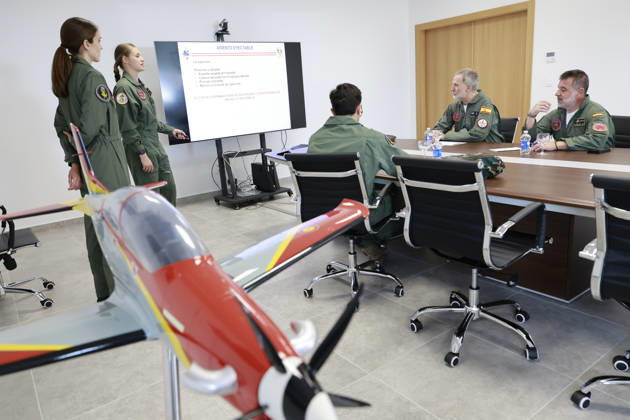 Princess Leonors training flight with her father, Felipe VI, at the General Academy of Air and Space Princess Leonors training flight with her father, Felipe VI, at the General Academy of Air and Space, on June 18, 2026, in San Javier, Murcia ARMED FORCES PRINCESS LEONOR FELIPE VI AIRPLANE FLIGHT JUNE 19, 2026 Office of His Majesty the King June 19, 2026 San Javier, Murcia San Javier, Murcia Spain,detected_source_language Copyright: xCasaxdexS.M.xelxReyx 7607898