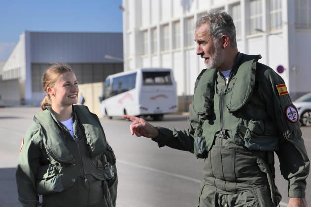 Princess Leonors training flight with her father, Felipe VI, at the General Academy of Air and Space Princess Leonors training flight with her father, Felipe VI, at the General Academy of Air and Space, on June 18, 2026, in San Javier, Murcia ARMED FORCES PRINCESS LEONOR FELIPE VI AIRPLANE FLIGHT JUNE 19, 2026 Office of His Majesty the King June 19, 2026 San Javier, Murcia San Javier, Murcia Spain,detected_source_language Copyright: xCasaxdexS.M.xelxReyx 7607915