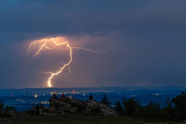 Thunderstorm in Hesse