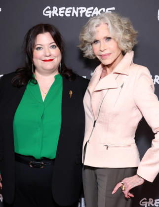 Santa Monica CA June 19: Katie Camosy, Jane Fonda. at the Los Angeles Premiere Of Gaslit held at The Laemmle Monica Film Center in Santa Monica, CA. on June 19, 2026 Credit: AdMedia Santa Monica USA - ZUMAa123 20260619_zaa_a123_139 Copyright: xADx