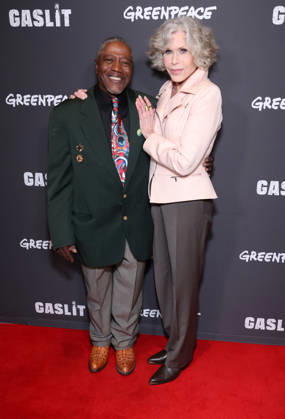 Santa Monica CA June 19: Manning Rollerson jr.III, Jane Fonda. at the Los Angeles Premiere Of Gaslit held at The Laemmle Monica Film Center in Santa Monica, CA. on June 19, 2026 Credit: AdMedia Santa Monica USA - ZUMAa123 20260619_zaa_a123_168 Copyright: xADx