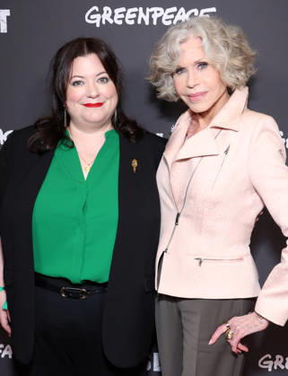 Santa Monica CA June 19: Katie Camosy, Jane Fonda. at the Los Angeles Premiere Of Gaslit held at The Laemmle Monica Film Center in Santa Monica, CA. on June 19, 2026 Credit: AdMedia Santa Monica USA - ZUMAa123 20260619_zaa_a123_174 Copyright: xADx