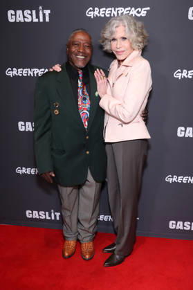 Santa Monica CA June 19: Manning Rollerson jr.III, Jane Fonda. at the Los Angeles Premiere Of Gaslit held at The Laemmle Monica Film Center in Santa Monica, CA. on June 19, 2026 Credit: AdMedia Santa Monica USA - ZUMAa123 20260619_zaa_a123_173 Copyright: xADx