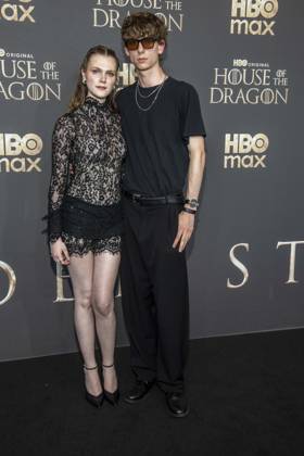 ABB HBOs Lucy Hellenbrecht and Finn walked the red carpet at the German premiere of the third season of the HBO Original series House of the Dragon at Kino International on June 19, 2026, in Berlin, Germany,detected_source_language