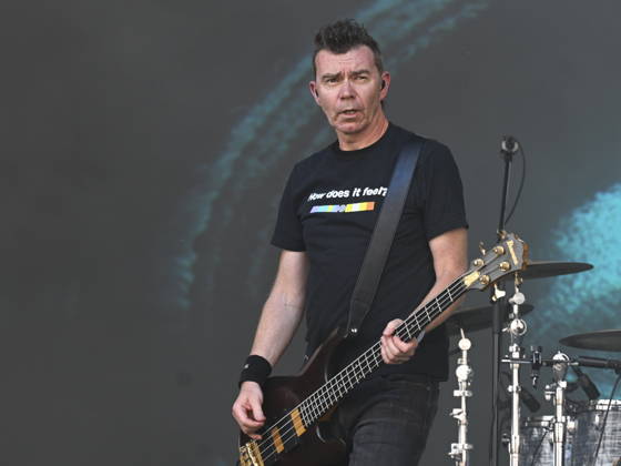 Guitarist Nick Chaplin of Slowdive performs during the music festival Metronome Prague, on June 20, 2026, in Prague, Czech Republic. (CTKxPhoto MichalxKrumphanzl) CTKPhotoP2026062004454 CTKPhotoP2026062004454
