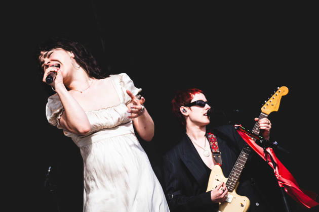 The Last Dinner Party performing live on the Main Stage at TRNSMT Festival, Glasgow Green on Saturday 20 June 2026. The Last Dinner Party performing live on the Main Stage at TRNSMT Festival, Glasgow Green on Saturday 20 June 2026. Brit Award-winning British indie rock band known for their theatrical and Renaissance-inspired aesthetic. Part of the TRNSMT 2026 weekend series in Glasgow., Credit:Adam Hampton-Matthews Avalon Copyright: xAdamxHampton-Matthewsx xAvalonx 1111500210