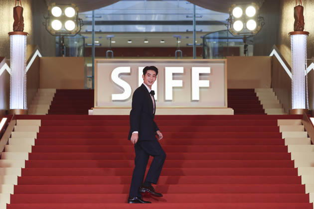 SHANGHAI, CHINA - JUNE 20: Actor Yosh Yu Shi arrives at the red carpet of the closing ceremony for the 28th Shanghai International Film Festival on June 20, 2026 in Shanghai, China. Copyright: xVCGx 111649394353