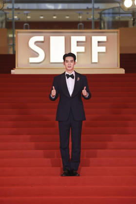 SHANGHAI, CHINA - JUNE 20: Actor Yosh Yu Shi arrives at the red carpet of the closing ceremony for the 28th Shanghai International Film Festival on June 20, 2026 in Shanghai, China. Copyright: xVCGx 111649394357