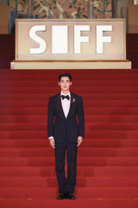 SHANGHAI, CHINA - JUNE 20: Actor Yosh Yu Shi arrives at the red carpet of the closing ceremony for the 28th Shanghai International Film Festival on June 20, 2026 in Shanghai, China. Copyright: xVCGx 111649394317