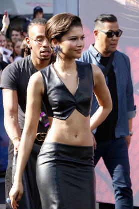 Zendaya at the fan event for the movie Spider-Man Foto:xA.xBuggex xFuturexImagex spiderman_berlin_6688