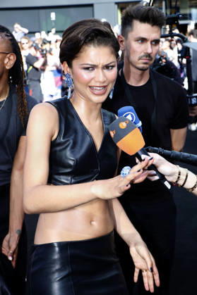 Zendaya at the fan event for the movie Spider-Man Foto:xA.xBuggex xFuturexImagex spiderman_berlin_6691