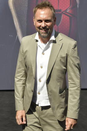 Steven Gätjen at the fan event for the movie Spider-Man Foto:xM.xBehrensx xFuturexImagex spiderman_berlin_6678