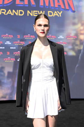 Lucy Hellenbrecht at the fan event for the movie Spider-Man Foto:xN.xKubelkax xFuturexImagex spiderman_berlin_6717