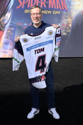 Thomas Bothstede at the fan event for the movie Spider-Man Foto:xN.xKubelkax xFuturexImagex spiderman_berlin_6722