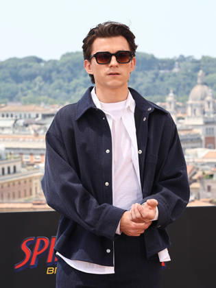 IPA85968663 - Rome, Hotel De la Ville, photocall for the movie Spider-Man: A New Beginning. Pictured: Tom Holland  Copyright: xMarcoxProvvisionatox xDxAvanzo Provvisionatox 85968663