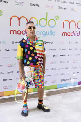 Presentation of the Official MADO 2026 Program Artist Okuda during the official presentation of the MADO 2026 program at the Thyssen-Bornemisza National Museum on June 24, 2026, in Madrid, Spain. The full lineup of stages, free concerts, guest artists, and cultural activities that will mark this year’s LGBTIQ Pride festivities has been officially unveiled. JUNE 24, 2026 Jesús Hellí Madrid, Madrid, Spain,detected_source_language Copyright: xJesusxHellinx 7619186