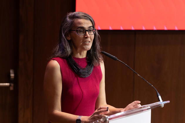 Presentation of the Official MADO 2026 Program Historian Carmina Gustrán during the official presentation of the MADO 2026 program at the Thyssen-Bornemisza National Museum on June 24, 2026, in Madrid, Spain. The full lineup of stages, free concerts, guest artists, and cultural activities that will highlight this year’s LGBTIQ Pride festivities has been officially unveiled. JUNE 24, 2026 Jesús Hellí Madrid, Madrid, Spain,detected_source_language Copyright: xJesusxHellinx 7619274