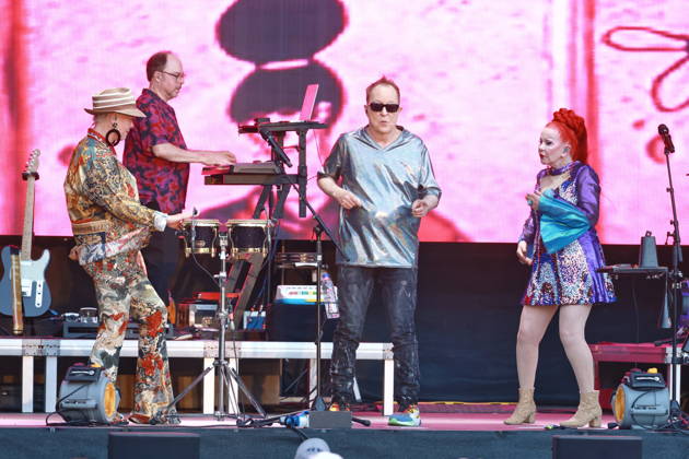 June 24, 2026, THE B-52 s, live concert at the Spandau Citadel, Berlin, farewell tour, music, vocals by Kate Pierson, vocals by Fred Schneider, vocals by Cindy Wilson, Berlin