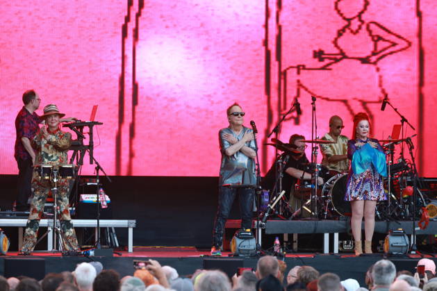 June 24, 2026, THE B-52 s, live concert at the Spandau Citadel, Berlin, farewell tour, music, vocals by Kate Pierson, vocals by Fred Schneider, vocals by Cindy Wilson, Berlin