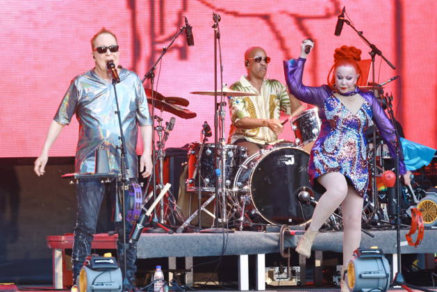 June 24, 2026, THE B-52 s, live concert at the Spandau Citadel, Berlin, farewell tour, music, vocals by Kate Pierson, vocals by Fred Schneider, vocals by Cindy Wilson, Berlin