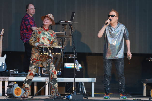 June 24, 2026, THE B-52 s, live concert at the Spandau Citadel, Berlin, farewell tour, music, vocals by Kate Pierson, vocals by Fred Schneider, vocals by Cindy Wilson, Berlin