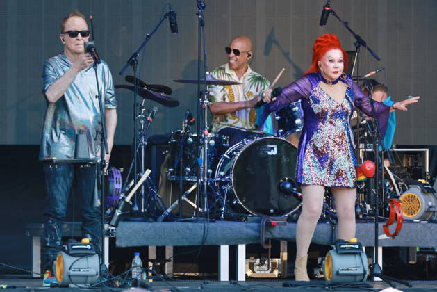 June 24, 2026, THE B-52 s, live concert at the Spandau Citadel, Berlin, farewell tour, music, vocals by Kate Pierson, vocals by Fred Schneider, vocals by Cindy Wilson, Berlin