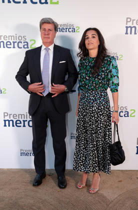 2026 Merca2 Awards Ceremony Cayetano Martínez de Irujo and Bárbara Mirjan during the 2026 Merca2 Awards ceremony, on June 25, 2026, in Madrid, Spain. Merca2 is celebrating the seventh edition of its awards, an event that brings together prominent figures from the institutional, business, judicial, cultural, medical, and social spheres in Madrid. AWARDS EVENT José Ramó Madrid Madrid, Spain Copyright: xJosà xRamonxHernandox 7622666