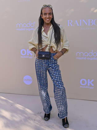 June 25, 2026, Madrid, Madrid, Spain: ALESS GUIBAJA attend the photocall for the new edition of DULCEIDA Ã¢â‚¬oe Rainbow Ã¢â‚¬Â as part of the official MADO 2026 program at Las Brasas del Mentidero on June 25, 2026, in Madrid, Spain. Madrid Spain  - ZUMAc312 20260625_zsp_c312_044 Copyright: xOscarxManuelxSanchezx