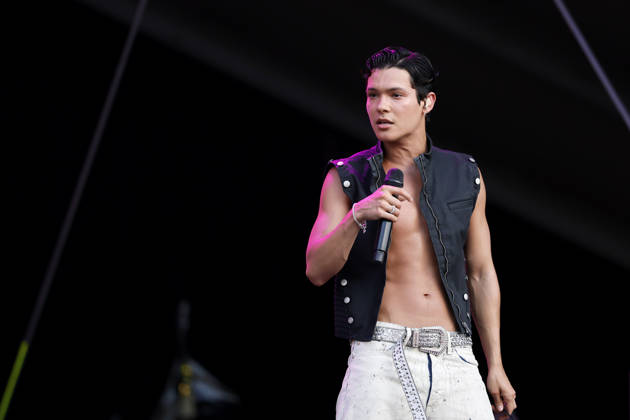 Singer Omar Rudberg at the 2026 Rainbow Festival at Fühlinger See. Markus Krampe s Rainbow Festival takes place as part of ColognePride. Cologne, June 27, 2026, North Rhine-Westphalia, Germany Copyright: xChristophxHardtx