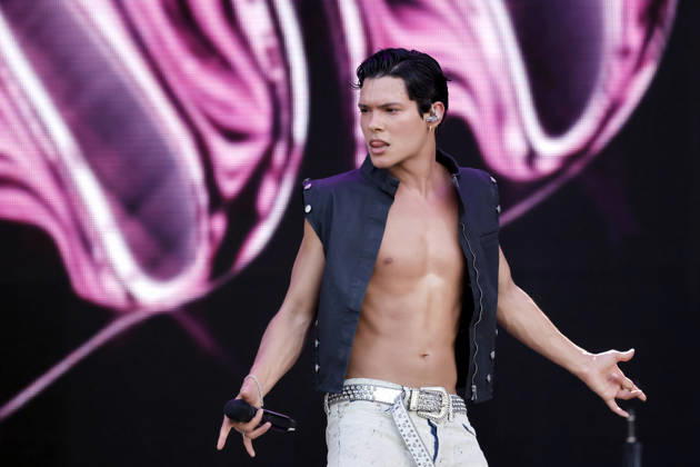 Singer Omar Rudberg at the 2026 Rainbow Festival at Fühlinger See. Markus Krampe s Rainbow Festival takes place as part of ColognePride. Cologne, June 27, 2026. North Rhine-Westphalia, Germany Copyright: xChristophxHardtx