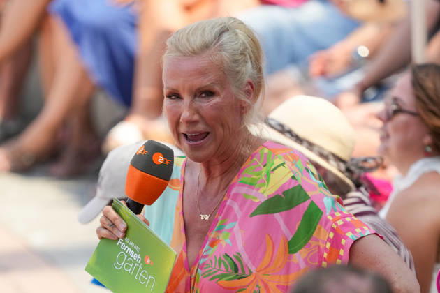 ZDF Fernsehgarten 2026: Andrea Kiwi Kiewel on ZDF Fernsehgarten with the theme Summer Party on June 28, 2026, in Mainz, Rhineland-Palatinate