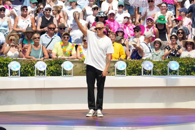 ZDF Fernsehgarten 2026: Dante Thomas at the ZDF Fernsehgarten, themed Summer Party, on June 28, 2026, in Mainz, Rhineland-Palatinate