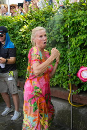 ZDF Fernsehgarten 2026: Andrea Kiwi Kiewel on ZDF Fernsehgarten with the theme Summer Party on June 28, 2026, in Mainz, Rhineland-Palatinate