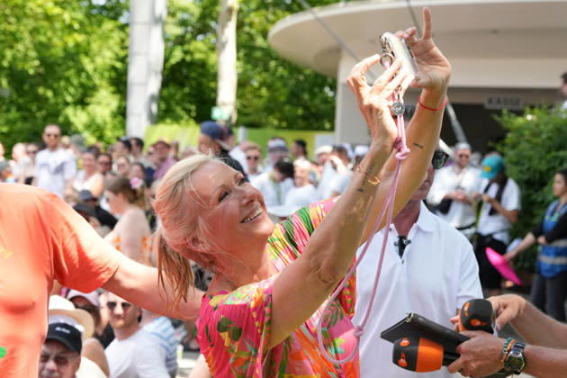 ZDF Fernsehgarten 2026: Andrea Kiwi Kiewel on ZDF Fernsehgarten with the theme Summer Party on June 28, 2026, in Mainz, Rhineland-Palatinate