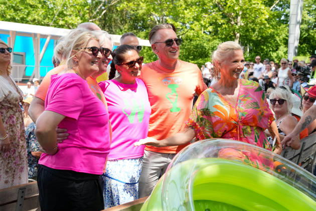 ZDF Fernsehgarten 2026: Andrea Kiwi Kiewel on ZDF Fernsehgarten with the theme Summer Party on June 28, 2026, in Mainz, Rhineland-Palatinate