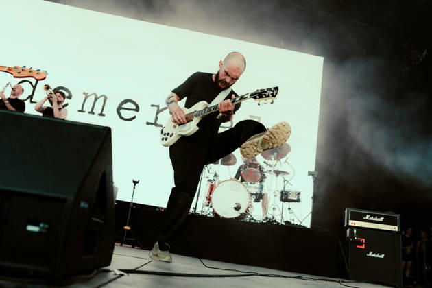 Demersal live at Roskilde Festival 2026 Roskilde, Denmark. 29th, June 2026. The Danish hardcore band Demersal performs a live concert during the Danish music festival Roskilde Festival 2026 in Roskilde. Denmark, Roskilde  Copyright: xGonzalesxPhoto MathiasxKristensenx