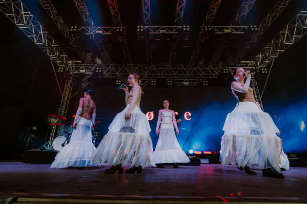 Dotre live at Roskilde Festival 2026 Roskilde, Denmark. 29th, June 2026. The Danish band Dotre performs a live concert during the Danish music festival Roskilde Festival 2026 in Roskilde. Denmark, Roskilde  Copyright: xGonzalesxPhoto MathiasxKristensenx
