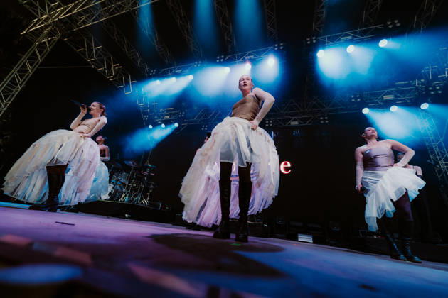 Dotre live at Roskilde Festival 2026 Roskilde, Denmark. 29th, June 2026. The Danish band Dotre performs a live concert during the Danish music festival Roskilde Festival 2026 in Roskilde. Denmark, Roskilde  Copyright: xGonzalesxPhoto MathiasxKristensenx