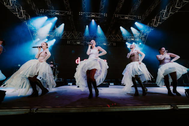 Dotre live at Roskilde Festival 2026 Roskilde, Denmark. 29th, June 2026. The Danish band Dotre performs a live concert during the Danish music festival Roskilde Festival 2026 in Roskilde. Denmark, Roskilde  Copyright: xGonzalesxPhoto MathiasxKristensenx