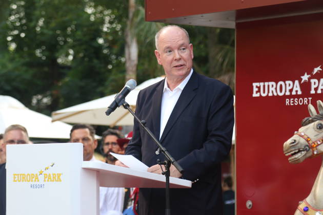 Pictured: Prince Albert II of Monaco Prince Albert II of Monaco and his family, including Princess Charlene and their children, Prince Jacques and Princess Gabriella, inaugurated the Monaco European-themed area at Europa-Park in Rust on June 29, 2026. They were accompanied by Princess Stéphanie and park owner Roland Mack. Copyright: xAgenturxMatthiasxWehnertx xM.xGränzdörferx