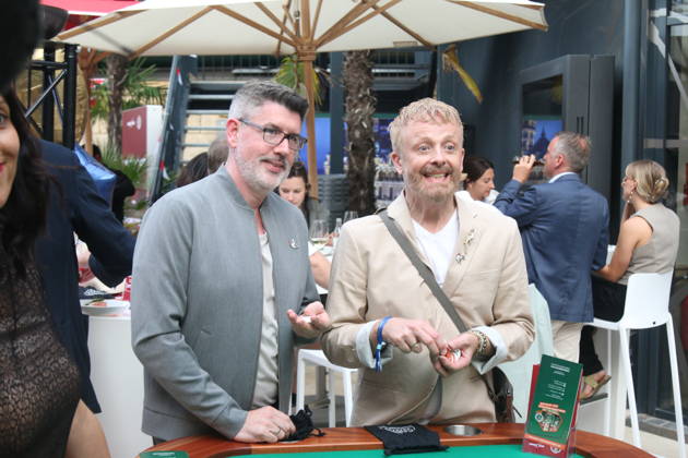 Paul Reeves and Ross Antony at the grand opening of the Monaco area at Europa-Park Rust, June 29, 2026 Copyright: xAgenturxMatthiasxWehnertx xM.xGränzdörferx