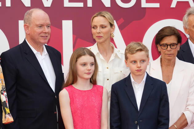 In the presence of Prince Albert II, the Monaco theme area is being inaugurated at Europapark Rust. Prince Albert II of Monaco, Princess Charlene, Prince Jacques, son of Prince Albert II and Charlene, Princess Gabrielle of Monaco, daughter of Prince Albert II of Monaco and Charlene. Monaco Theme A SP_GHR