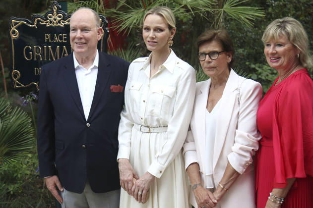 Albert II, Prince of Monaco; Charlene, Princess of Monaco; Stephanie of Monaco; and Mauritia Mack at the inauguration of the Monaco theme area at Europa-Park in Rust, June 29, 2026 Foto:xAgenturxWehnertx xGränzdörferx xFuturexImagex monaco_6653
